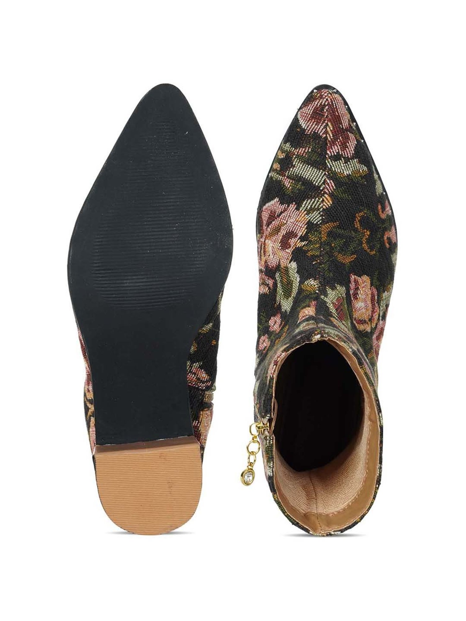 Sole House Women's Multicolor Casual Booties