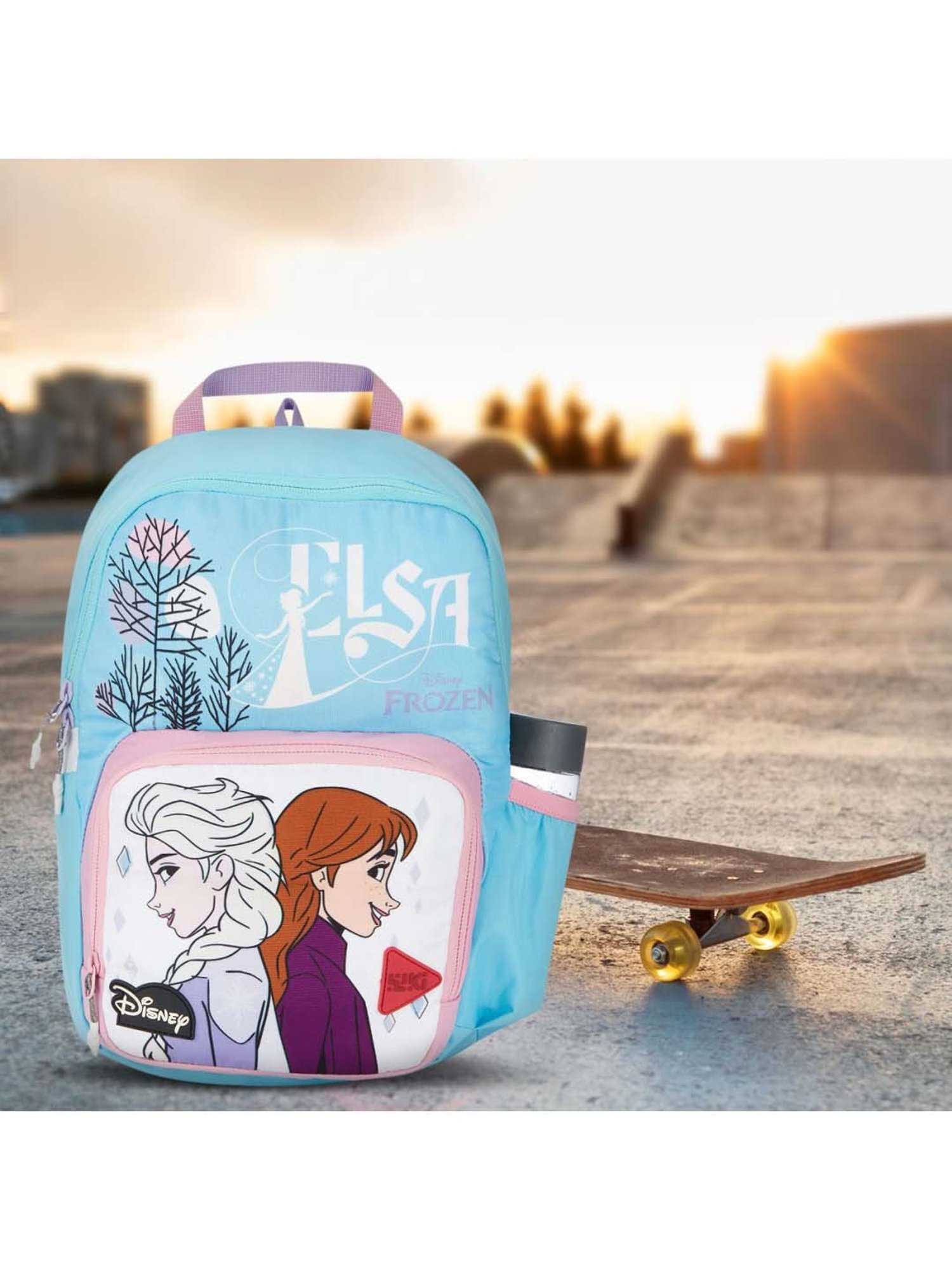 Wiki 11 Ltrs Blue Medium Backpack