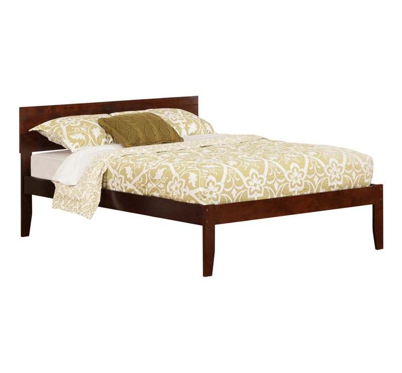 Orlando Full Open Foot Antique Walnut - Atlantic Furniture