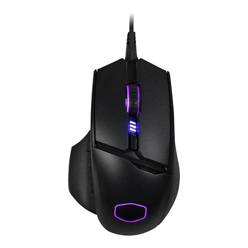 mm830 Gaming Mouse with 24, 000 DPI Sensor, Hidden D-Pad Buttons, 4-Zone RGB, and Precision Wheel