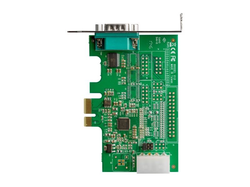StarTech.com PEX1S953LP 1 Port RS232 Serial Adapter Card with 16950 UART - PCI Express Serial Port Card - 921.4Kbps - Windows & Linux Compatible