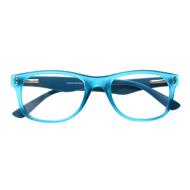 ICU Eyewear - Larkspur - Round Green +2.25
