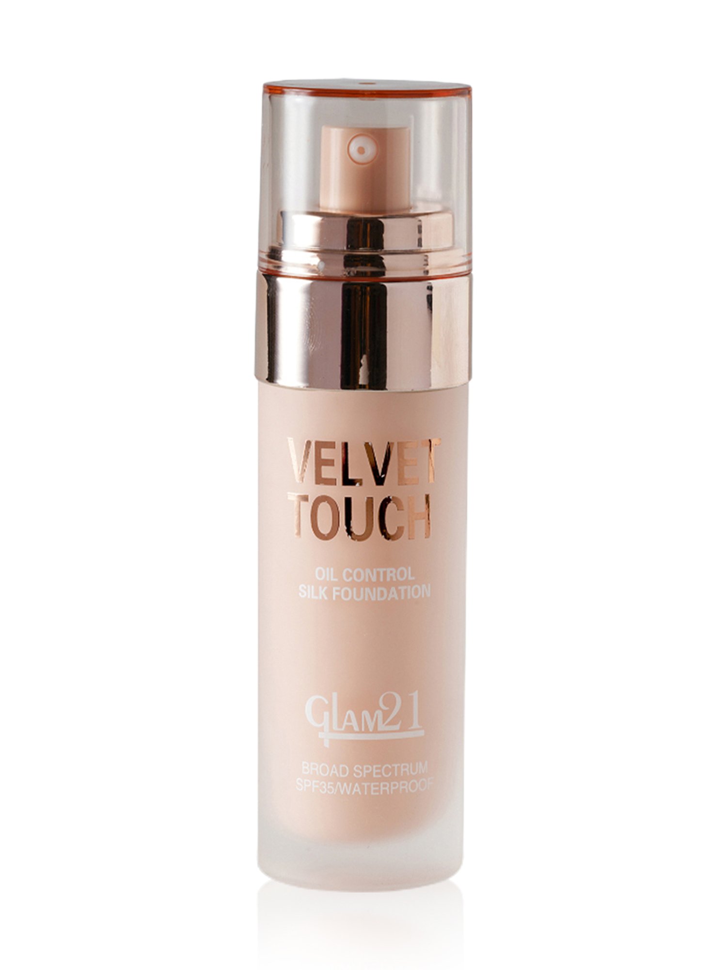 Glam21 Velvet Touch Oil Control Silk Foundation SPF 35 05 Sand Beige - 50 gm