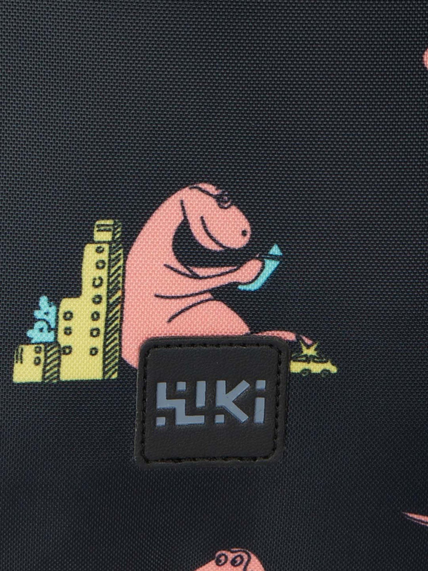 Wiki 20 Ltrs Black Medium Convertible Backpack