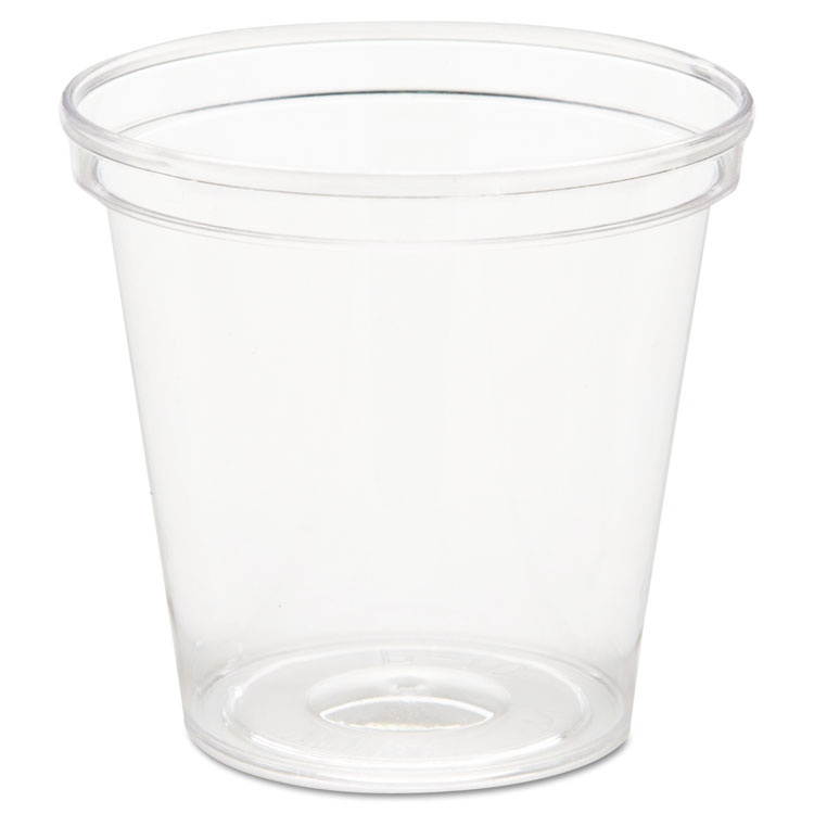 C-Comet Shot Plas Portion Cup 2Oz Cle 50/50
