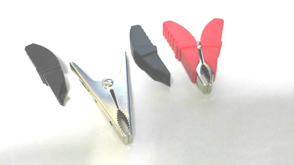 20PCS BRASS  Insulation Alligator Clip for Car battery clip Power Test Probes