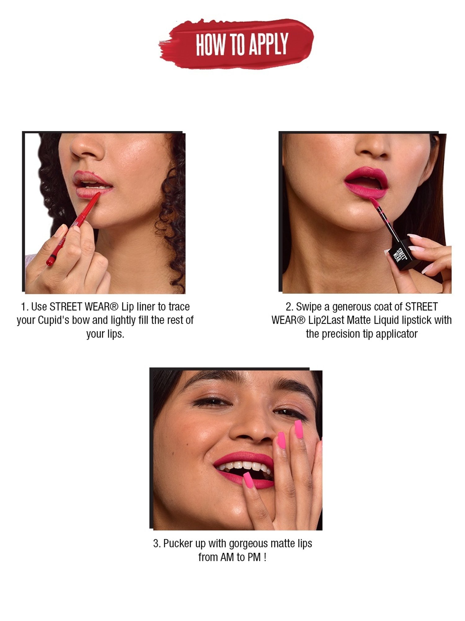 Street Wear Lip2Last Matte Chillax Pink - 5 ml