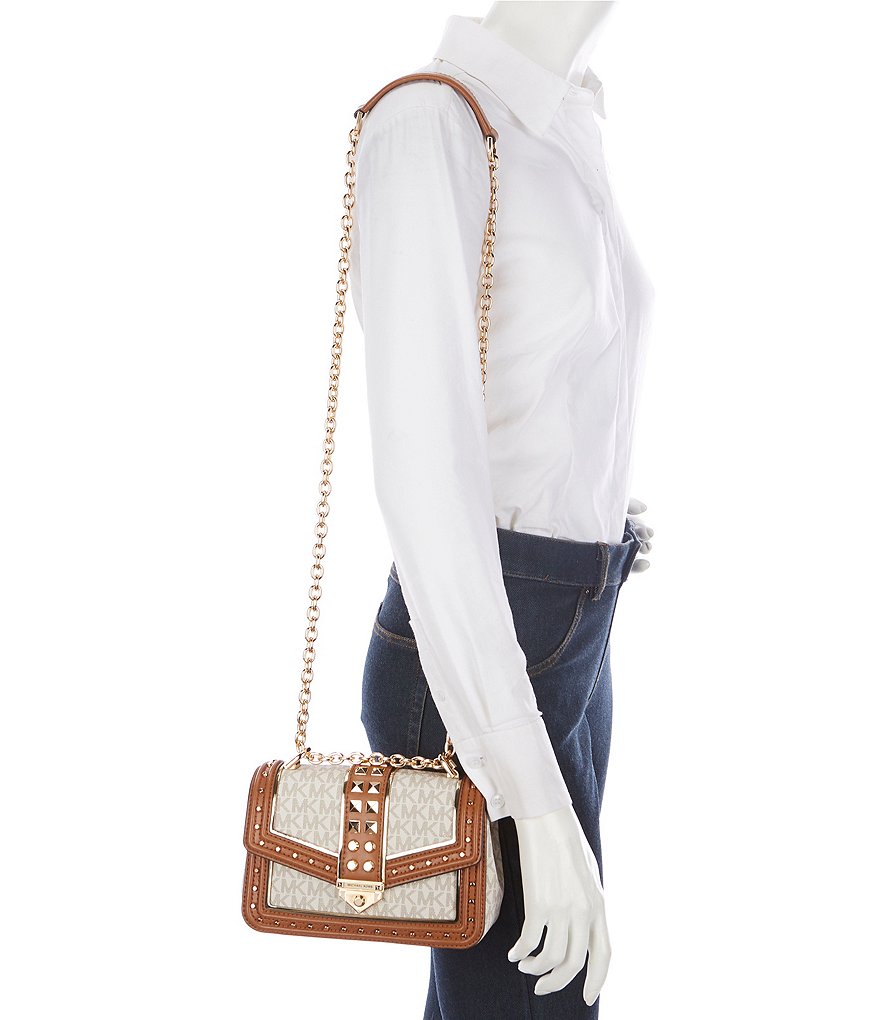 Michael Kors Signature Soho Small Frameout Chain Shoulder Bag