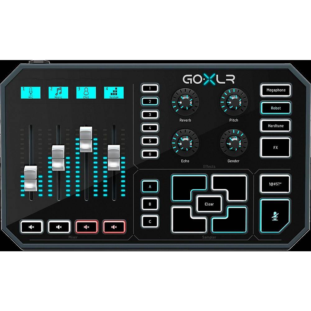 goxlr  mixer, sampler, & voice fx for streamers