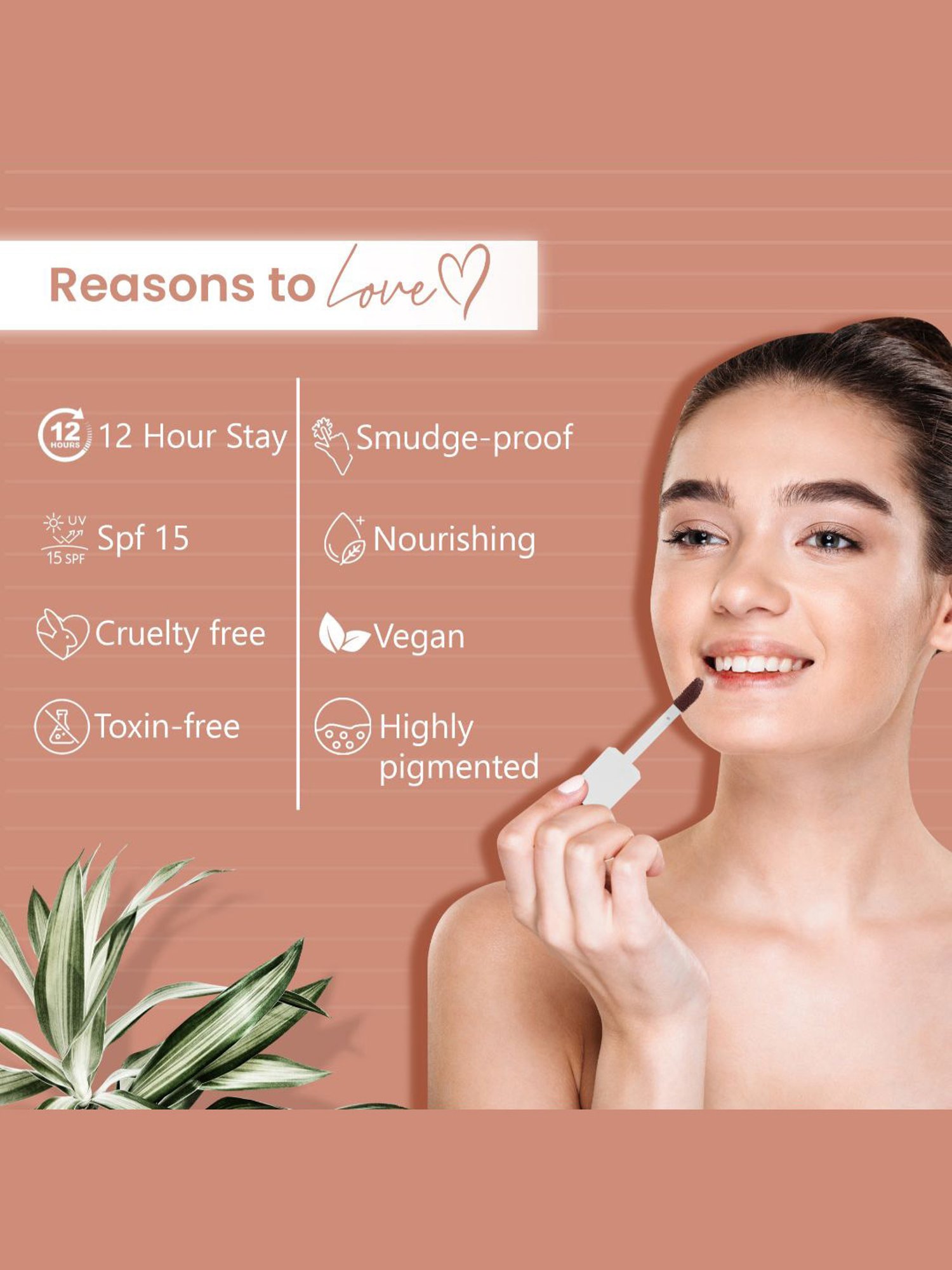 Glamveda Always On Matte Liquid Lipstick Mini Juicy-009 - 1.2 ml