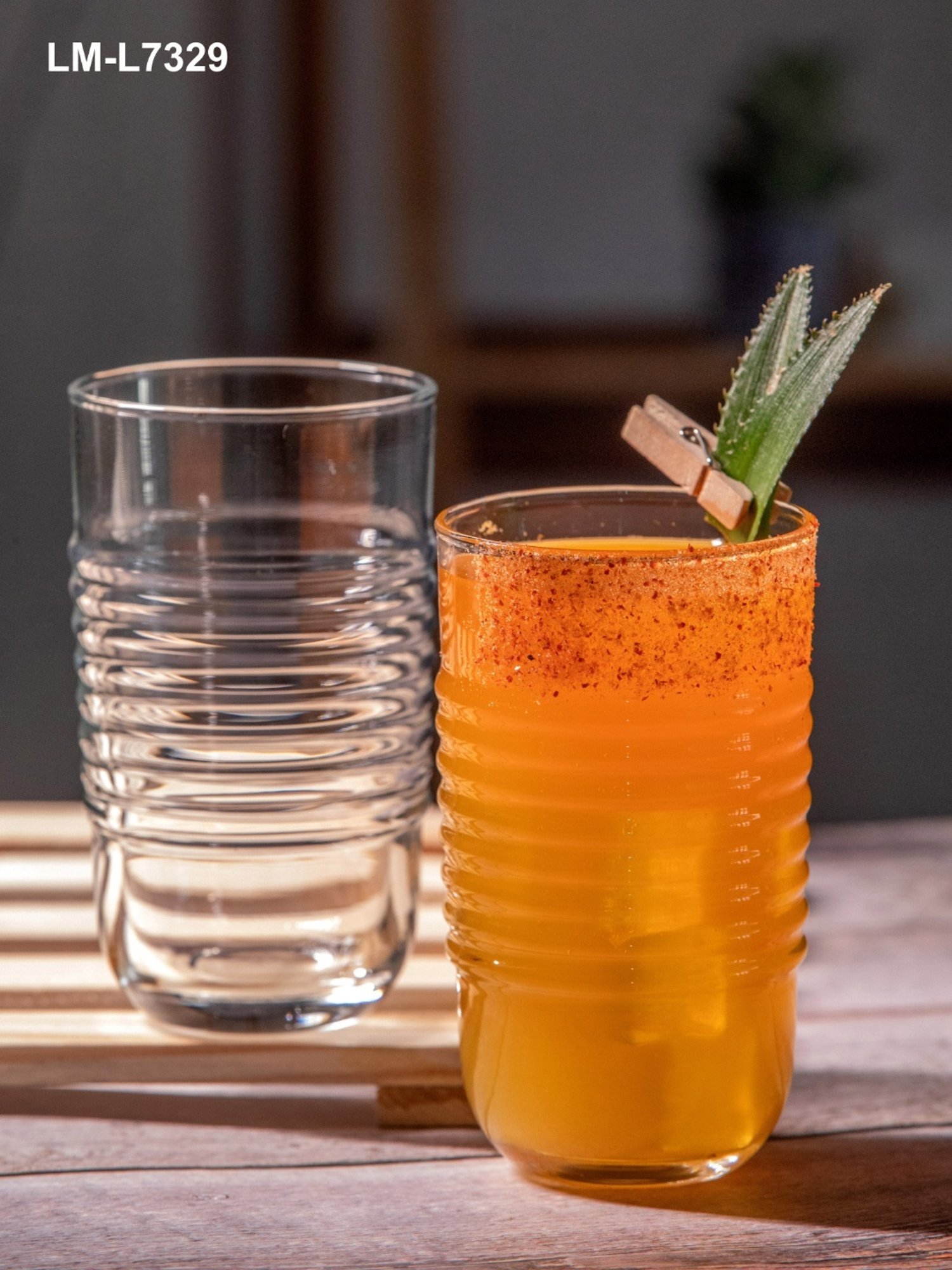 Luminarc Transparent Glass Tumbler - Set of 6 (300ml)