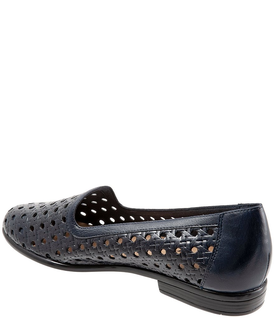 Trotters Liz Woven Leather Loafers