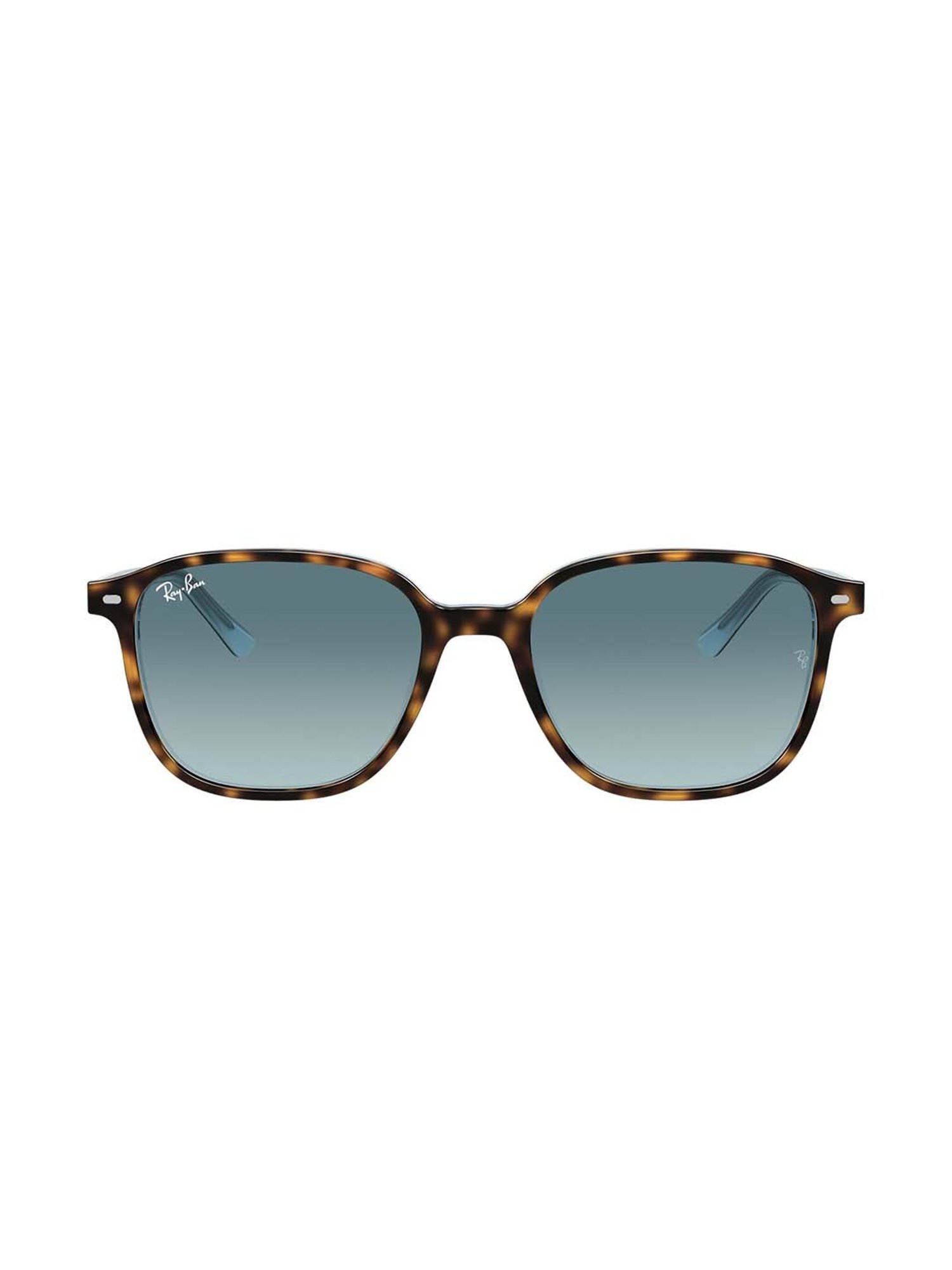 RAY-BAN Unisex Gradient Blue Lens Square Sunglasses - 0RB219313163M51