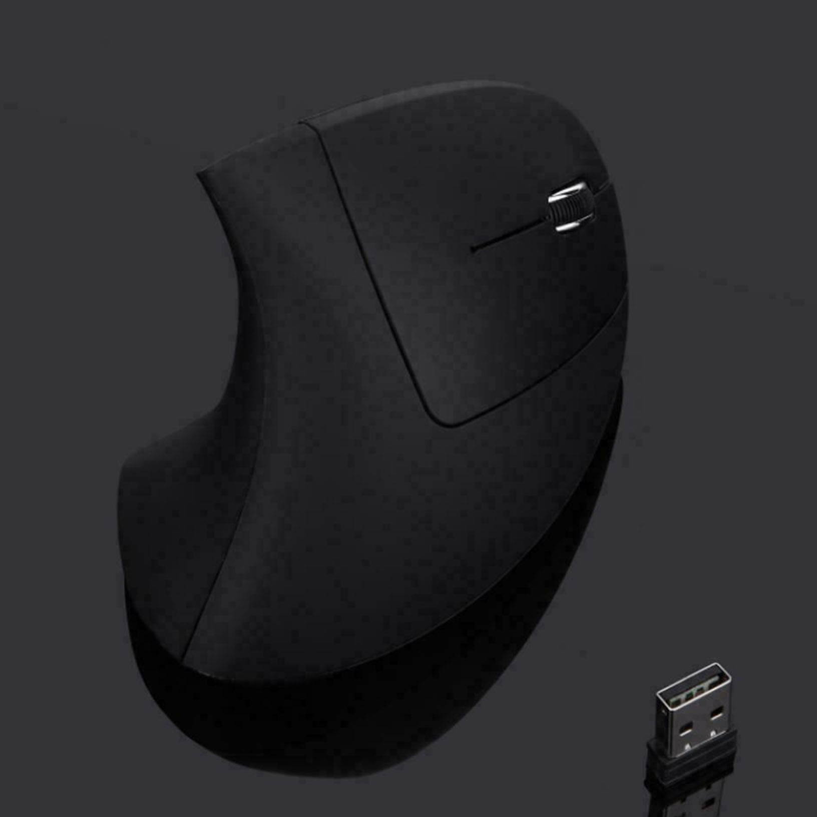 2.4G Wireless Vertical Ergonomic Optical Mouse, 800 / 1200 /1600DPI, 6 Buttons