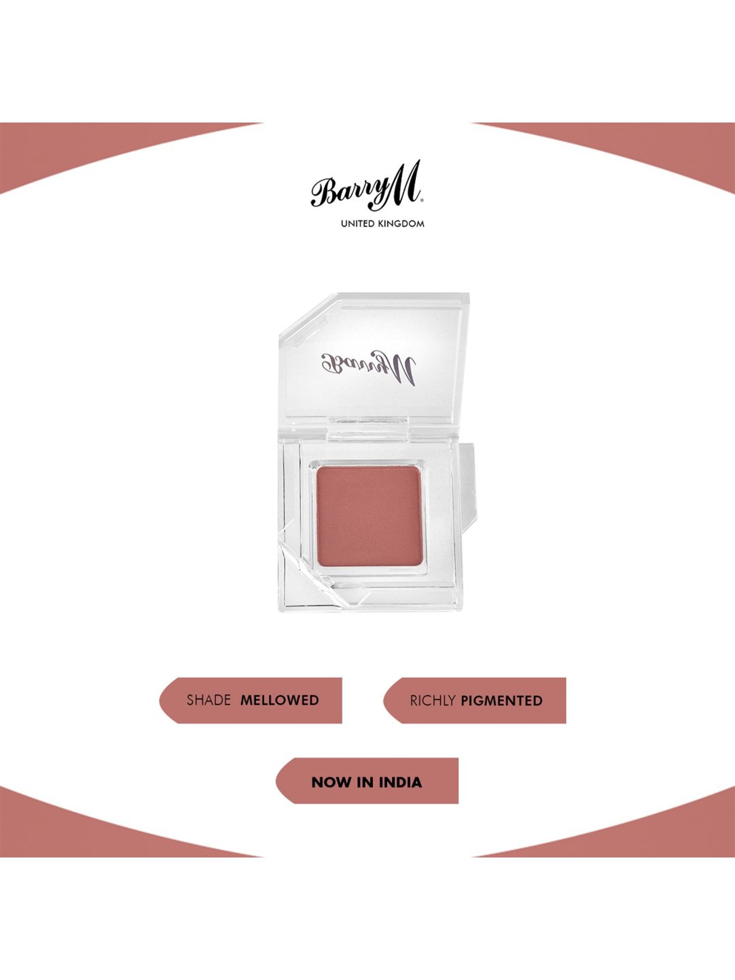 Barry M Clickable Eyeshadow Mellowed - 1.4 gm