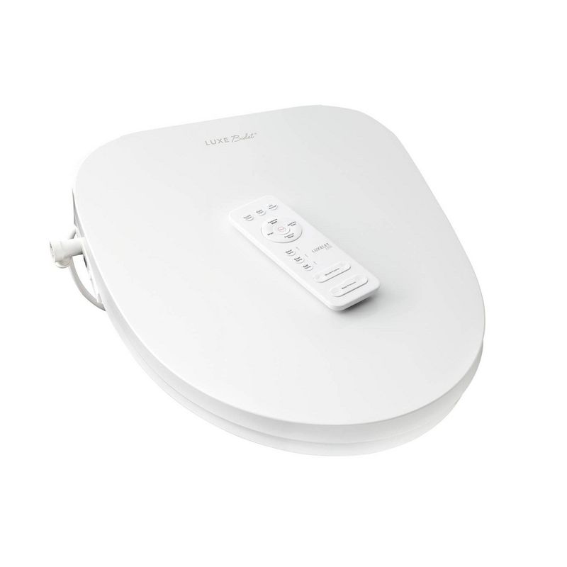 Luxelet E890 Electronic Bidet Smart Toilet Seat White - Luxe Bidet