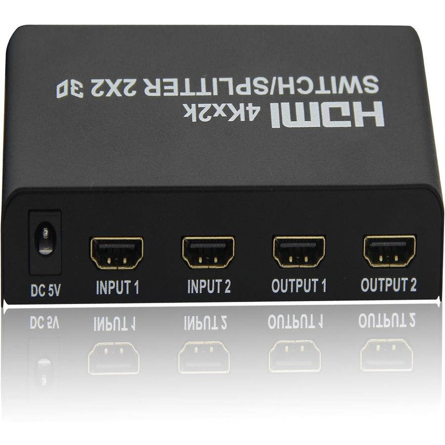 4Xem 2 Port Hdmi 4K Splitter