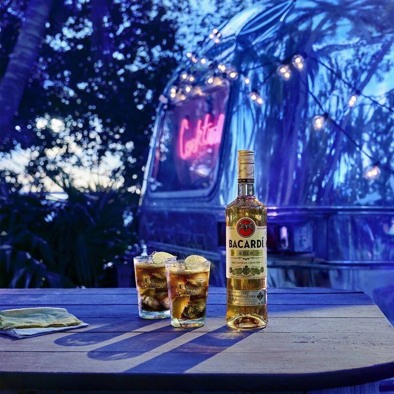 Bacardi Gold Rum - 750ml Bottle
