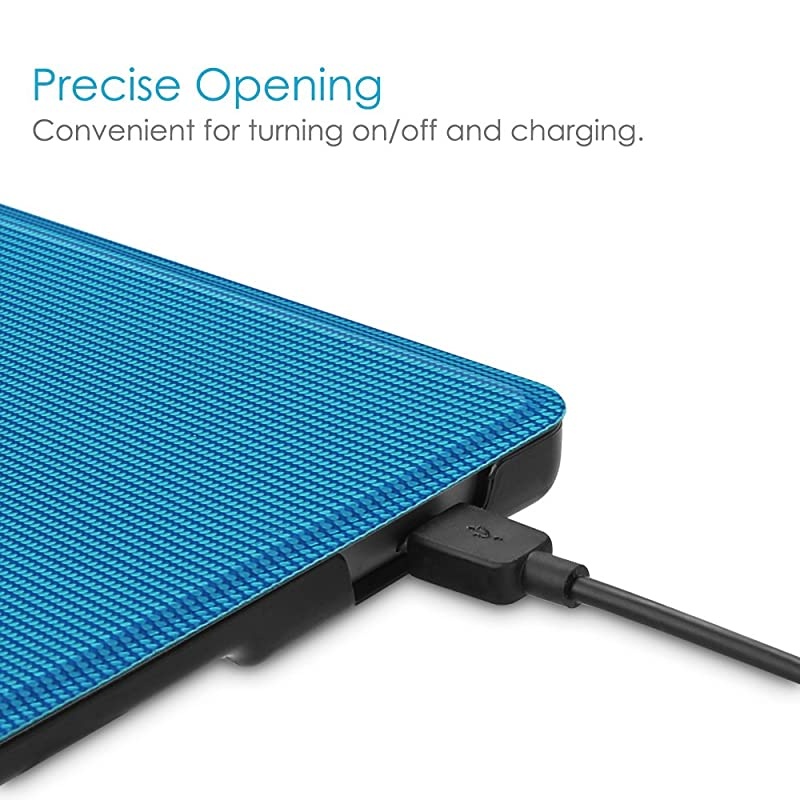 Slim Case for Kindle Oasis (Previous 9th Gen, 2017 Release) - [Sleek Shield Series] Lightweight Cover with Auto Wake/Sleep (Not Fit All-New Kindle Oasis 10th Gen 2019), Dragon Skin Blue