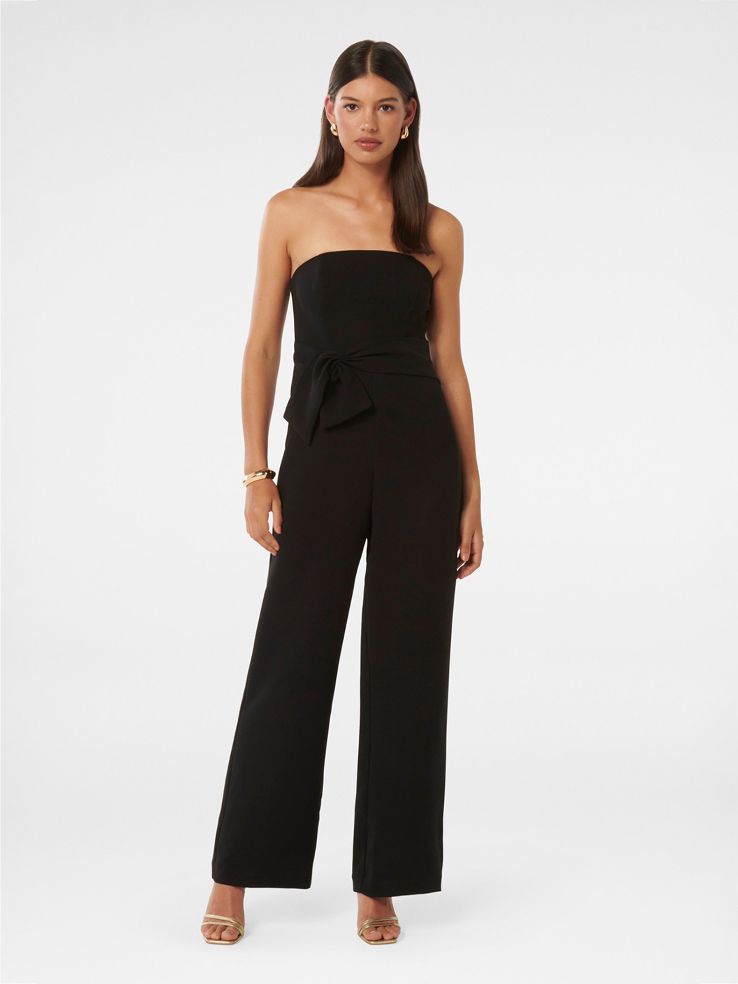 Forever New Vicky Strapless Bow Jumpsuit