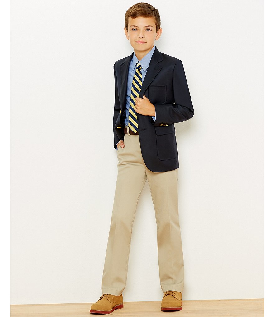 Brooks Brothers Boys Guard Stripe Tie