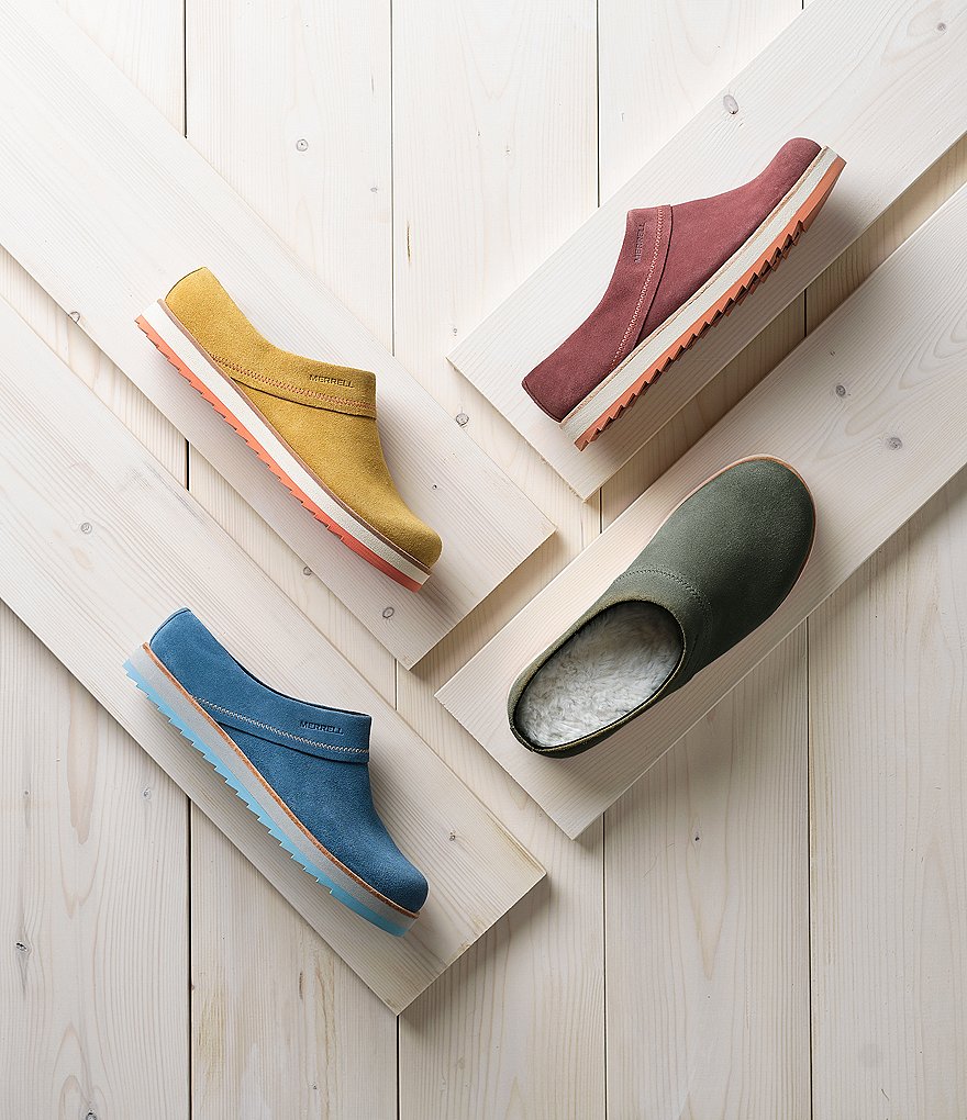 Merrell Women's Juno Suede Clogs