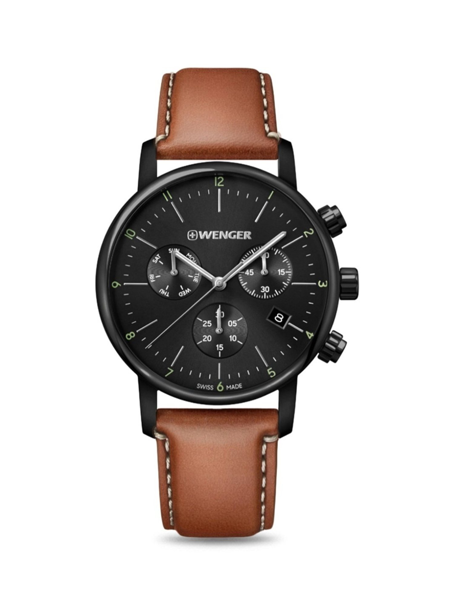 Wenger Swiss Made 01.1743.115 Urban Classic Chrono Analog Watch for Men