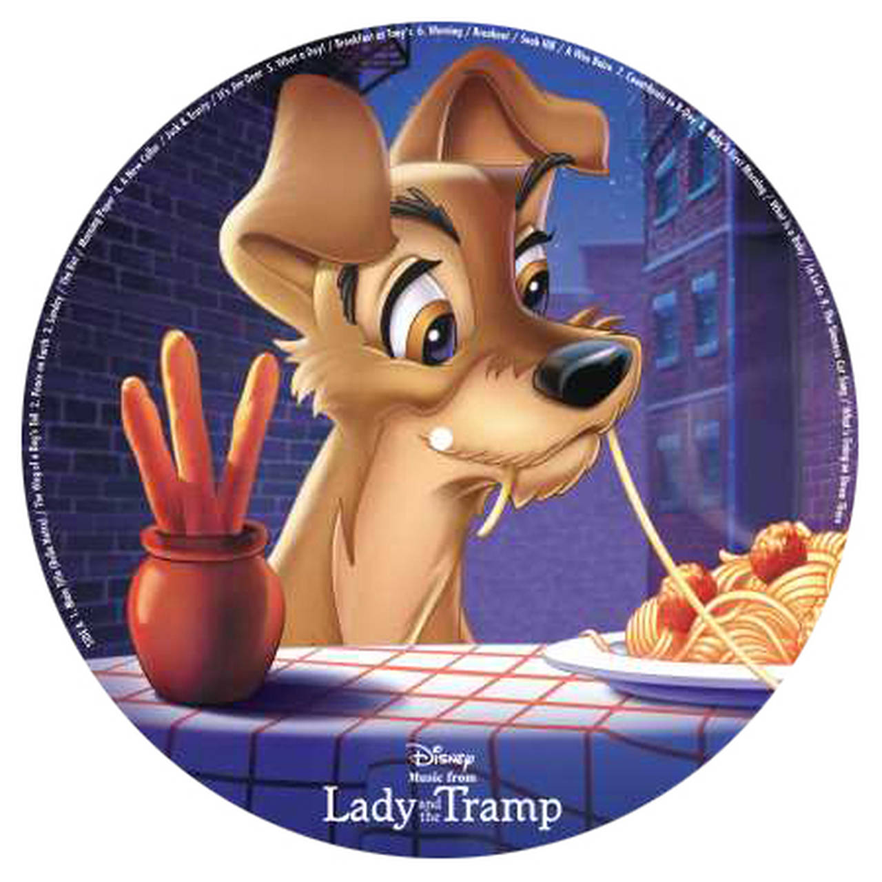 The Lady and The Tramp Soundtrack LP (Picture Disc) (Vinyl)