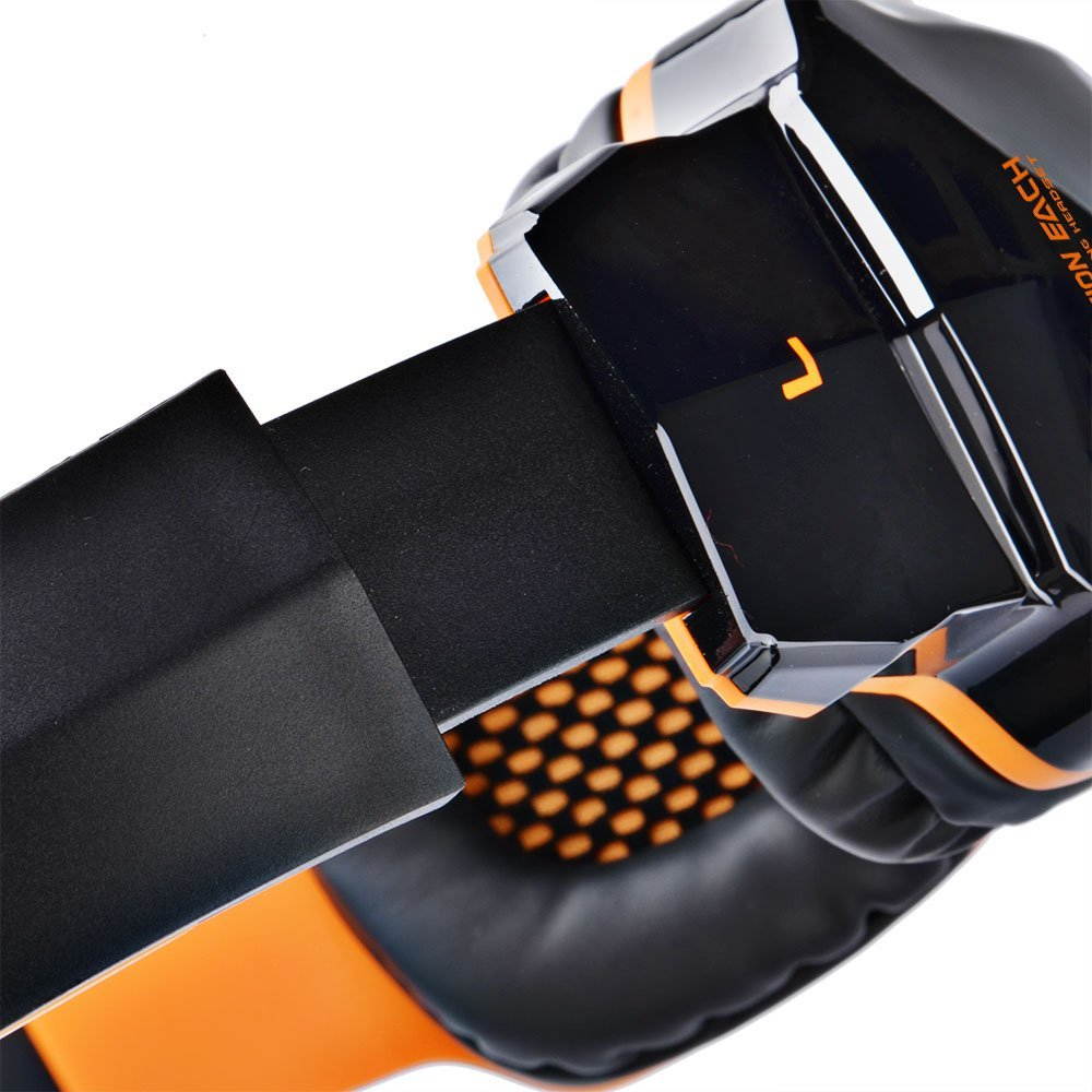 Kotion Each Pro Gaming Headset B3505 Wireless Headset (Orange+Black)