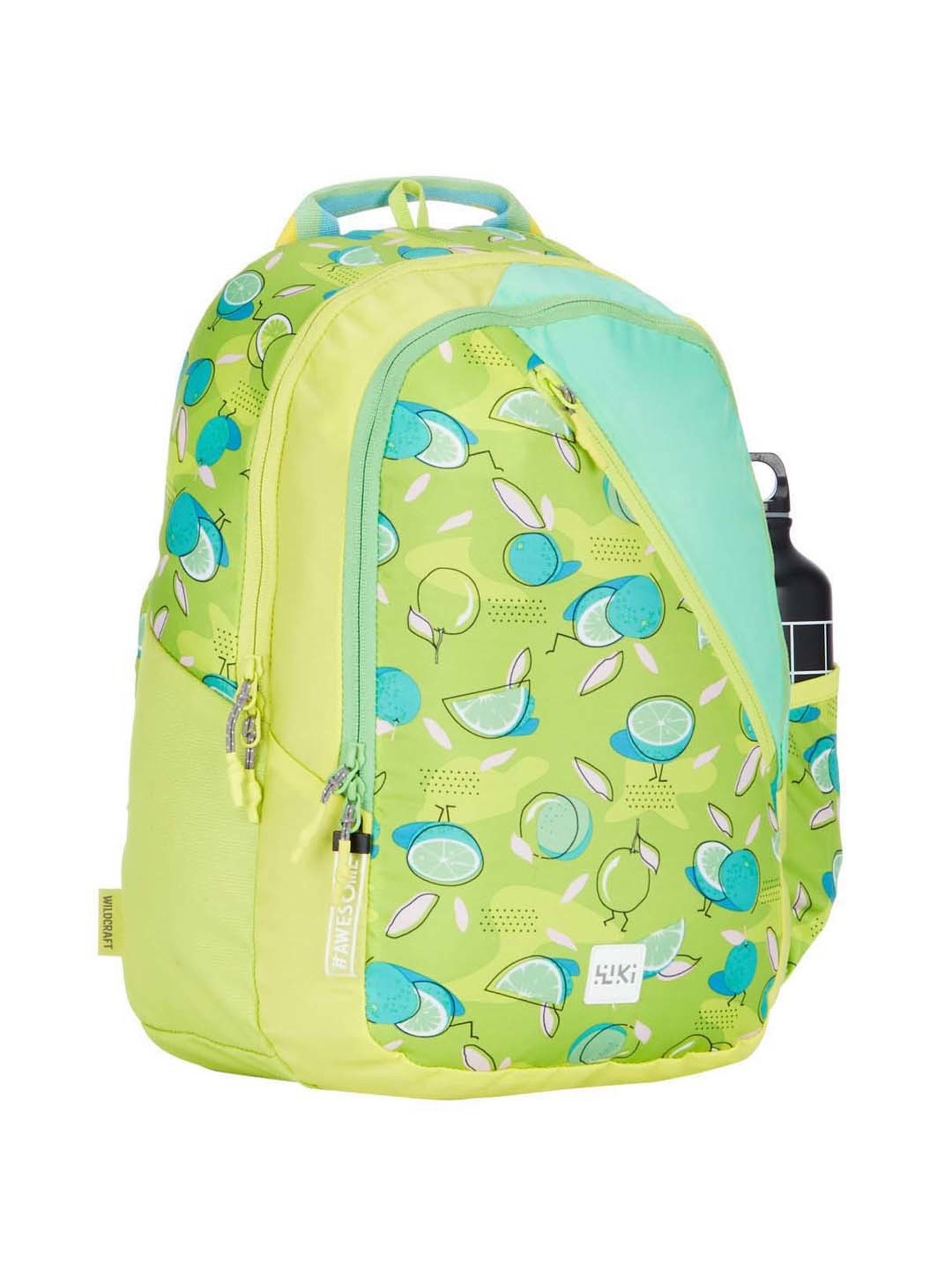 Wiki 21.5 Ltrs Green Medium Backpack