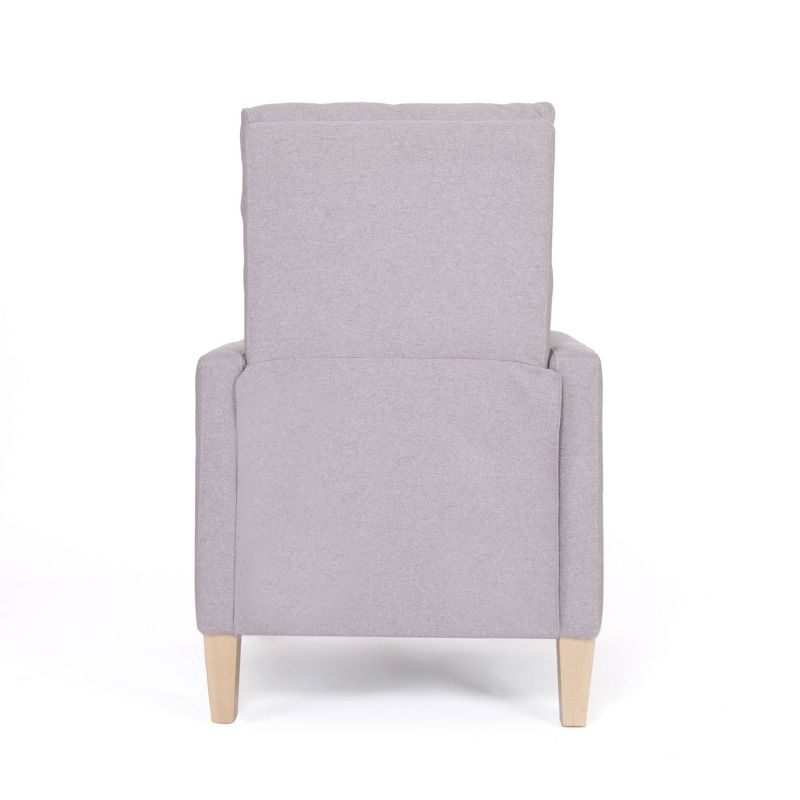 Vanessa Mid Century Recliner Pebble Gray - Christopher Knight Home