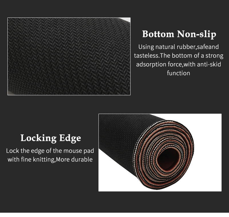 Mouse Pad Keyboard Mat Non-slip Large Gaming Mousepad for PC