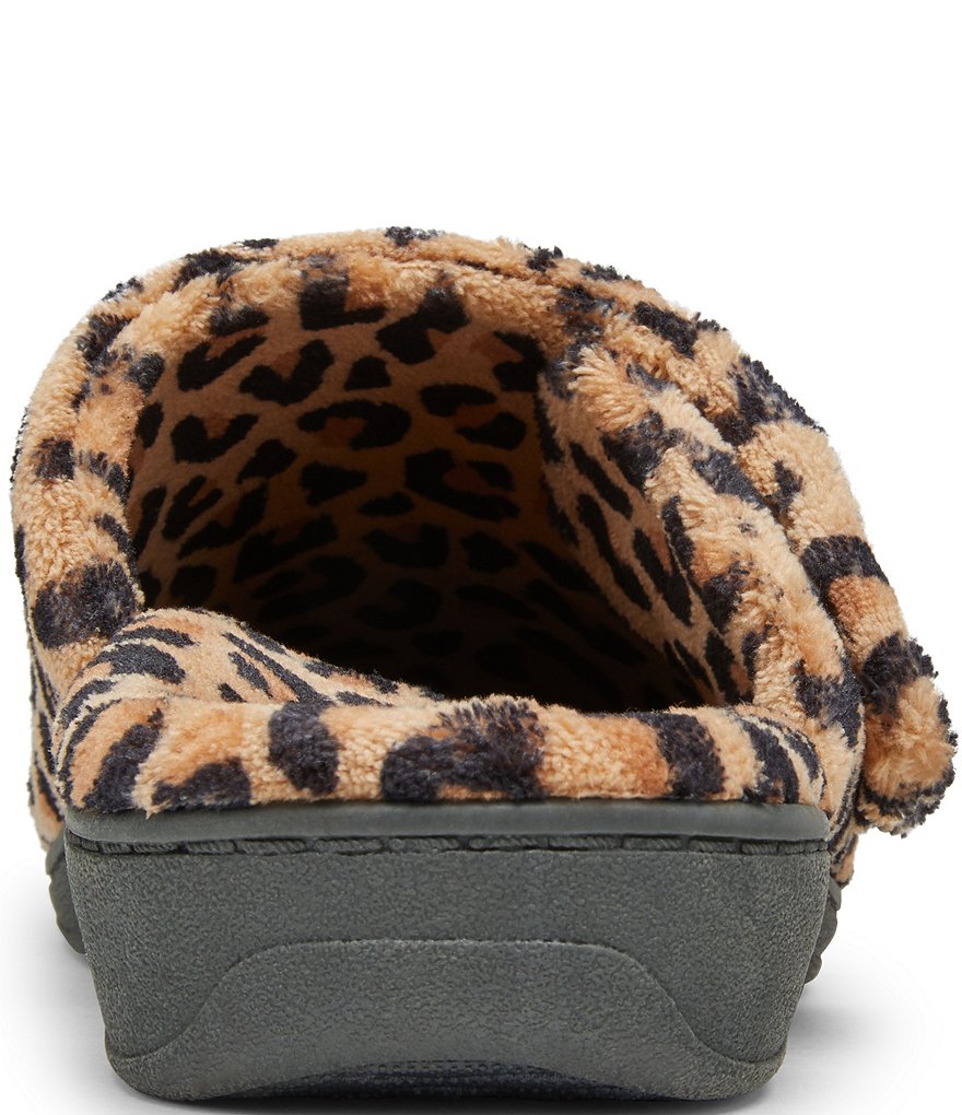 Vionic Gemma Leopard Print Slippers
