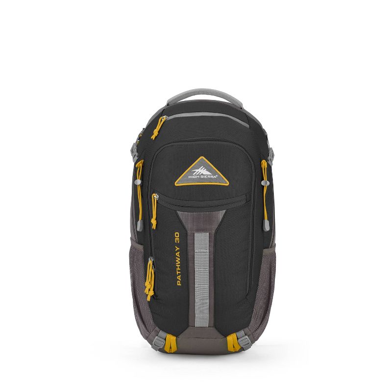 High Sierra Pathway 30L - Black/Slate/Gold