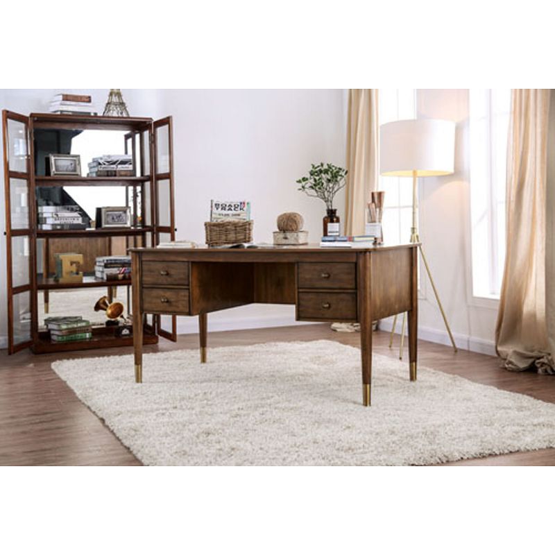 Tapia Writing Desk Oak - HOMES: Inside + Out