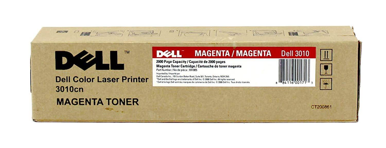 Dell XH005 OEM Toner - 3010CN Magenta Toner (OEM# 341-3570) (2000 Yield) OEM
