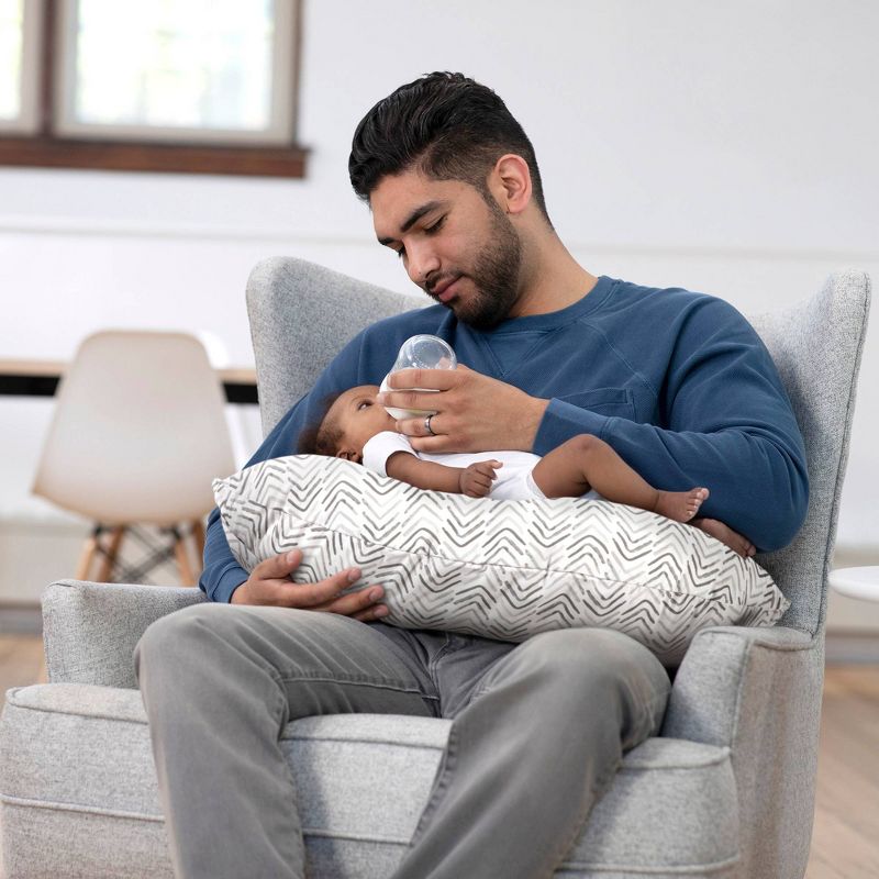Boppy Original Feeding and Infant Support Pillow - Floral Stripes