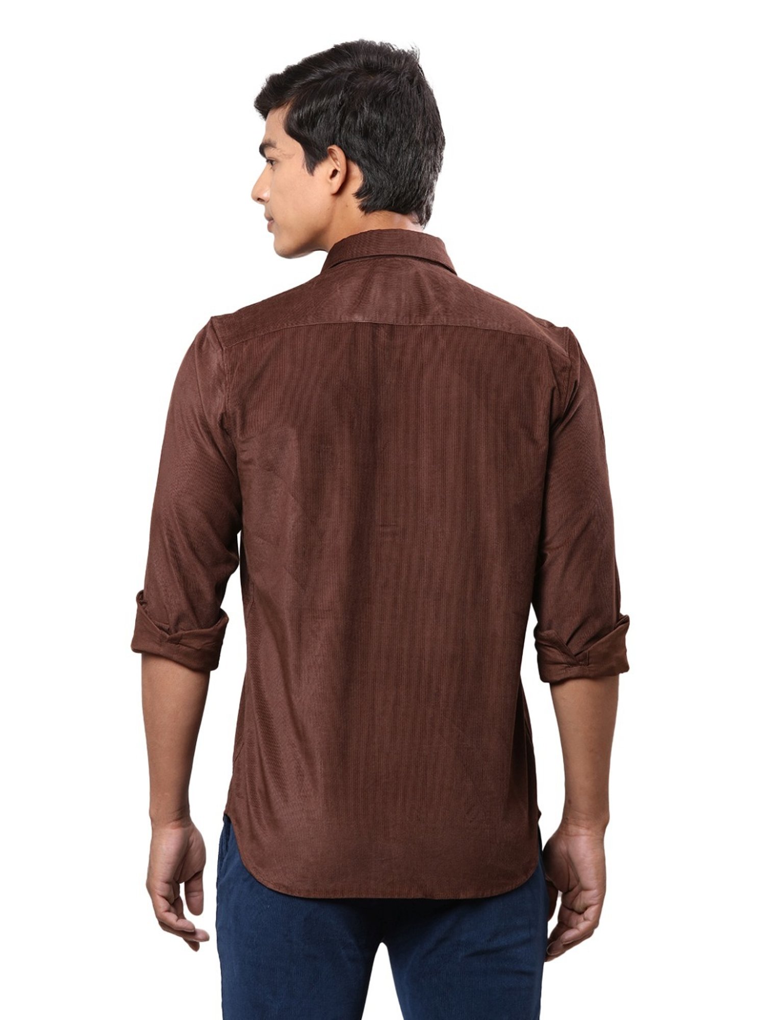 Raymond Brown Contemporary Fit Texture Shirt