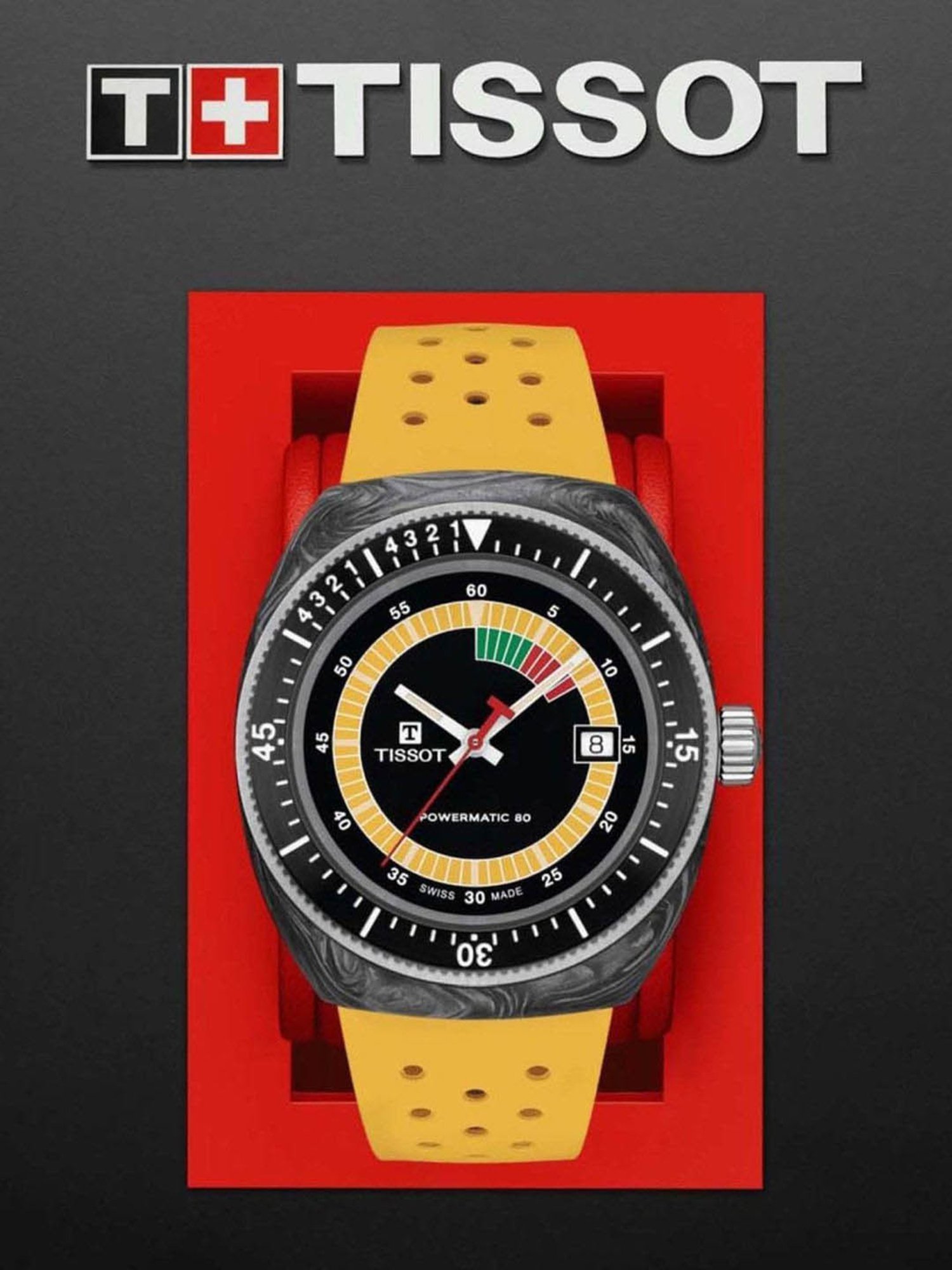 TISSOT Powermatic 80.111 Sideral S T-Sport Watch for Men