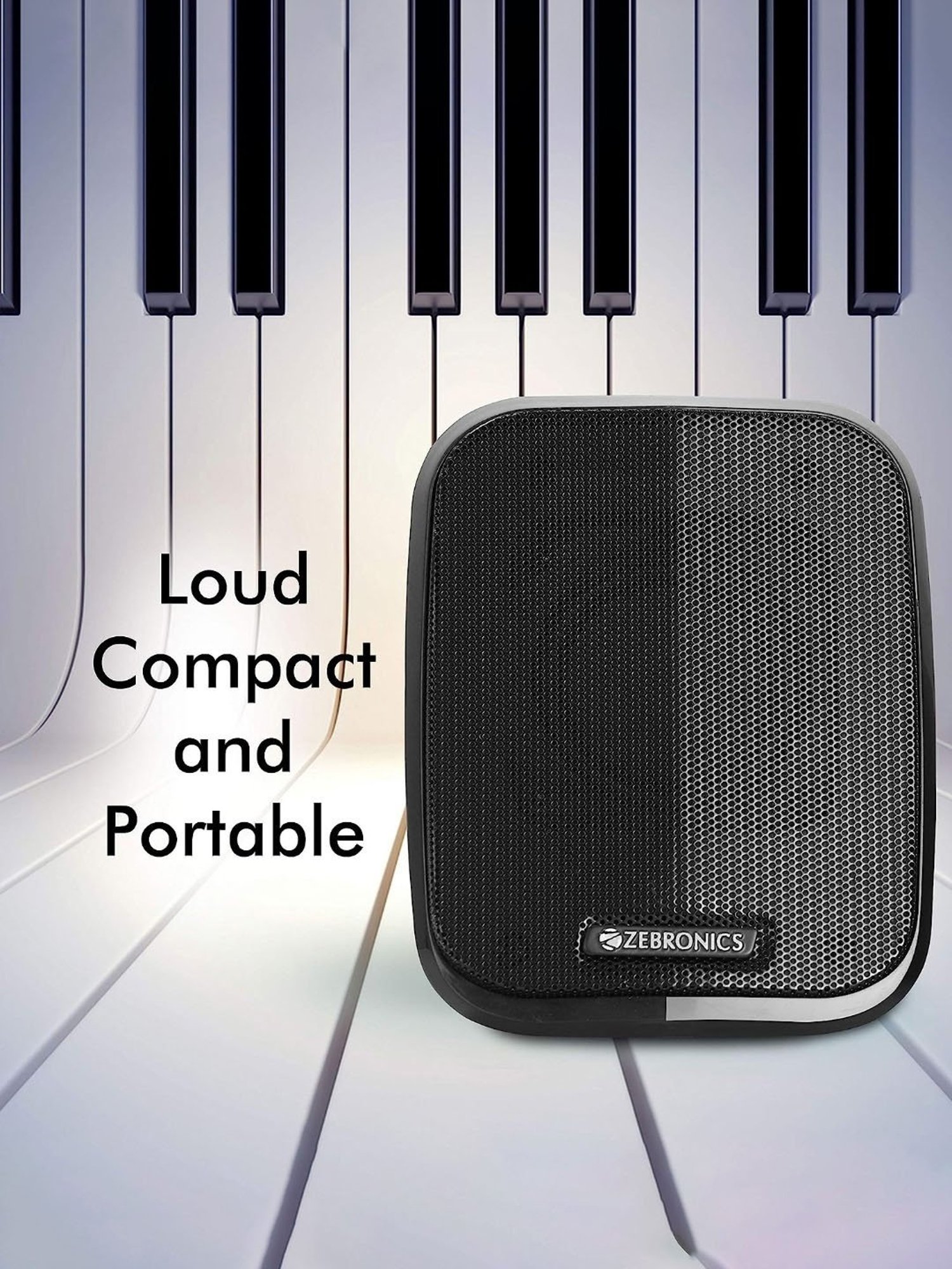 Zebronics Zeb-fame 2.0 Multimedia USB Powered Speaker (Black)