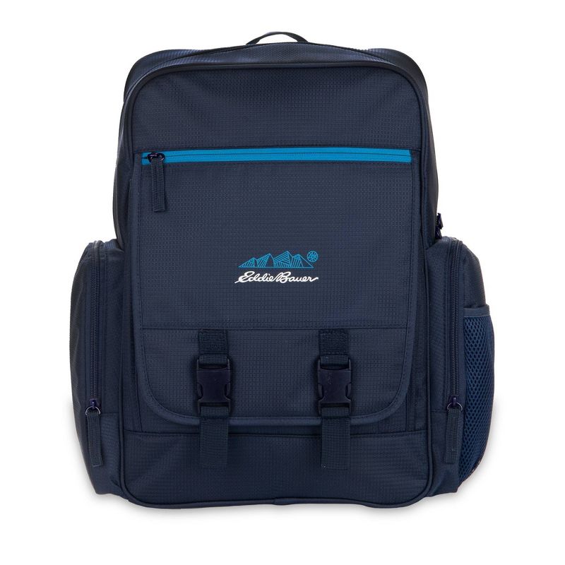 Eddie Bauer Harbor Back Pack Diaper Bag with Ultra Fresh Anti-Microbial Protection - Navy