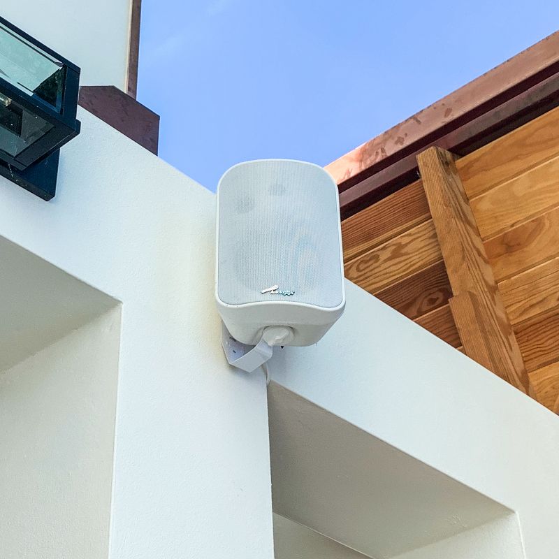 Pyle 8 Inch 2 Way In Wall Ceiling Home Speakers System Audio Stereo, 6 Speakers