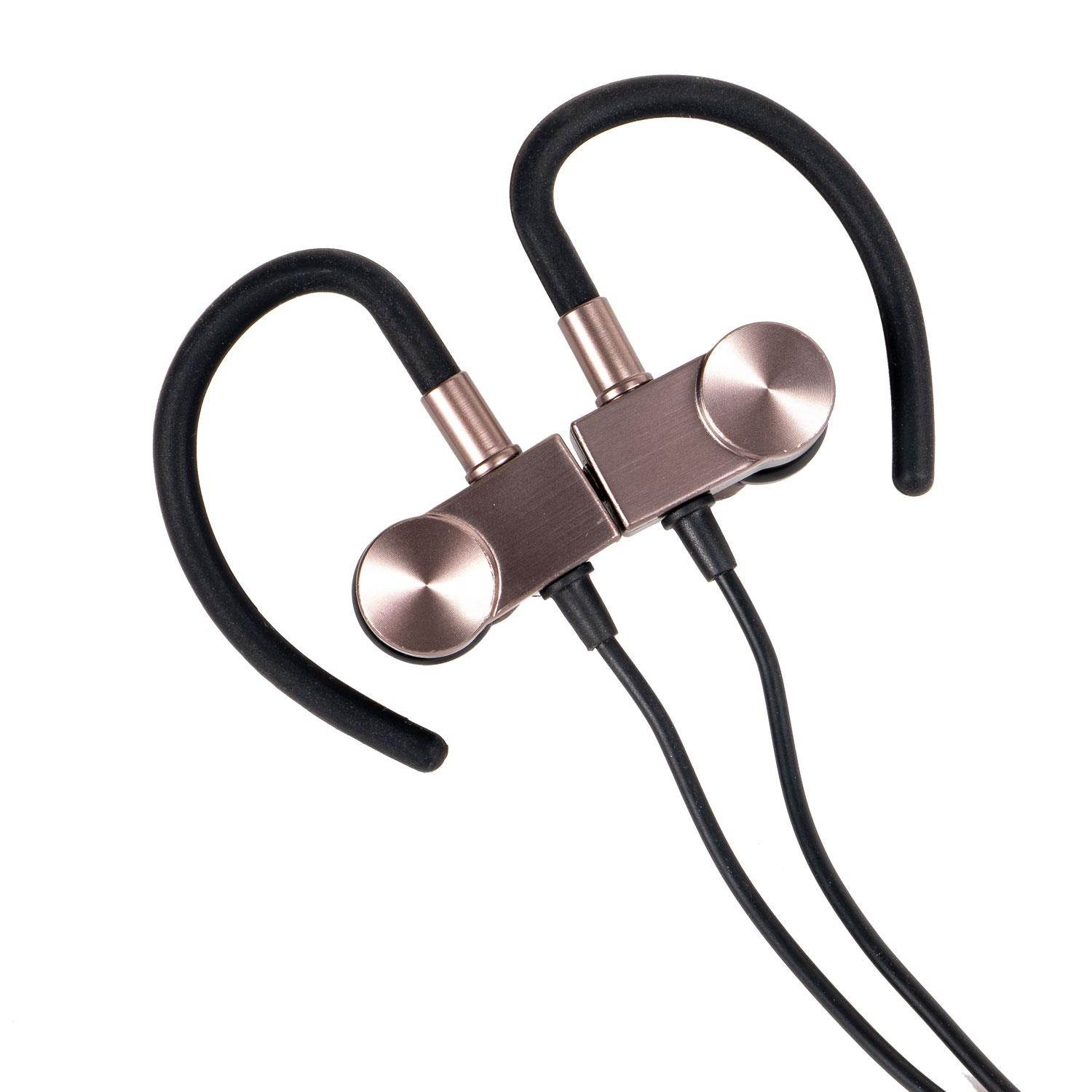 Deco Gear Deco Gear Magnetic Wireless Sport Earbuds | Gun Metal Grey | Carrying Case