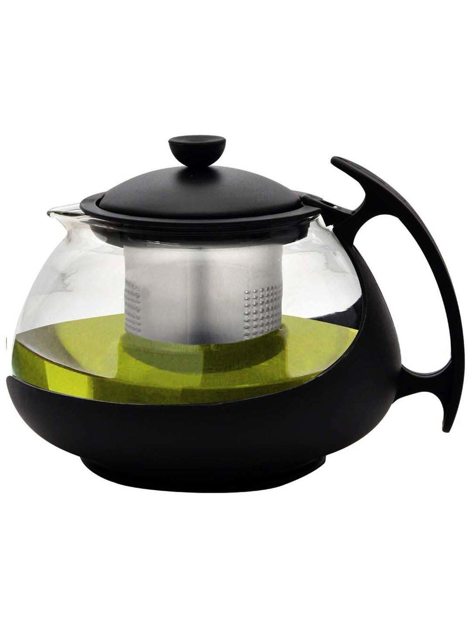 Wonderchef French Press Coffee & Tea Maker with Stainless Steel Plunger & Mesh (350 ml, Black)