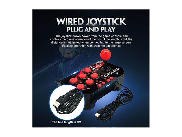 Game console joystick handle controller rocker console doubles switch accessories suitable for n-switch game PS3/PC