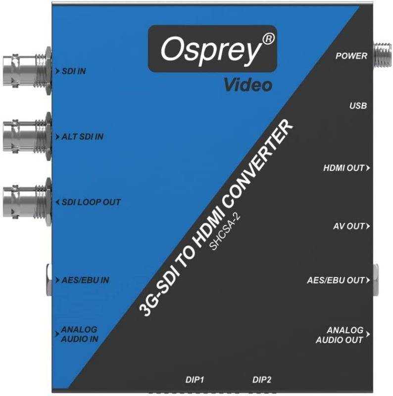 Osprey Video Scaling 3G-SDI to HDMI 1080P60 Converter SHCSA-2