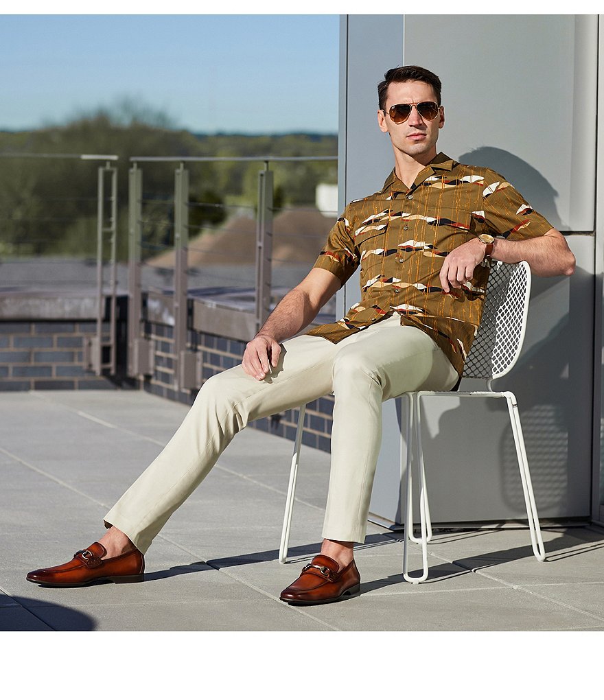 Murano Wardrobe Essentials Evan Extra Slim-Fit Flat-Front Chino Dress Pants