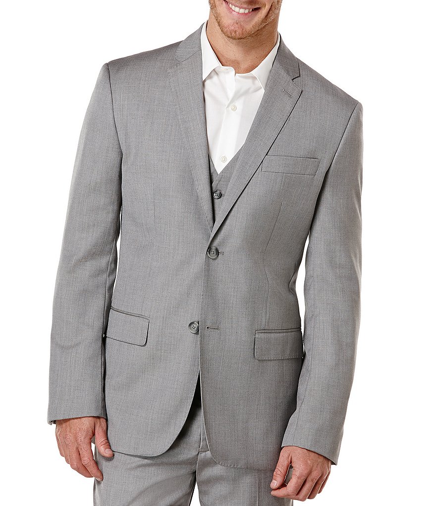 John Varvatos Slim Fit Solid Wool Sportcoat