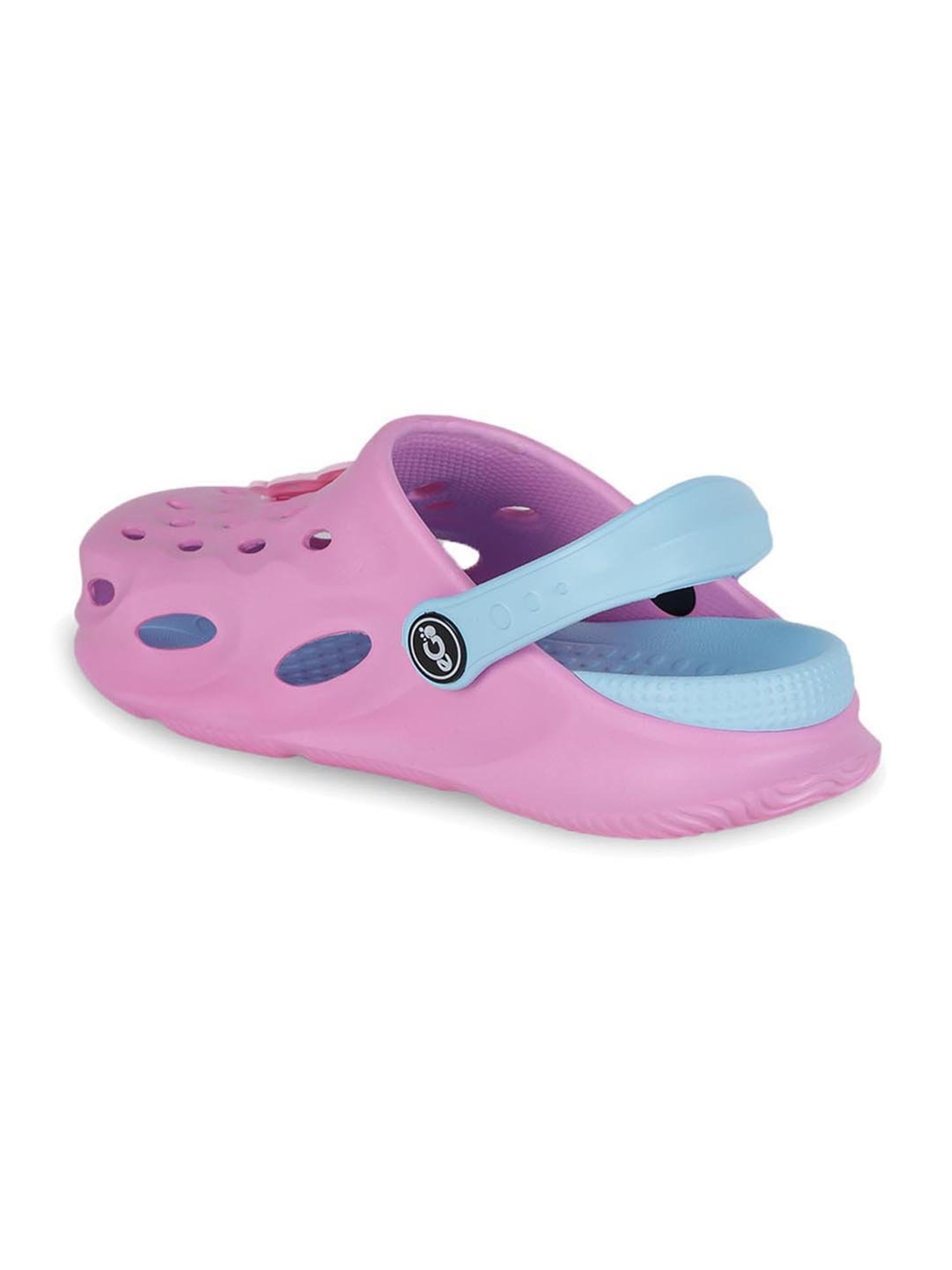 Passion Petals Kids Pink Sling Back Clogs