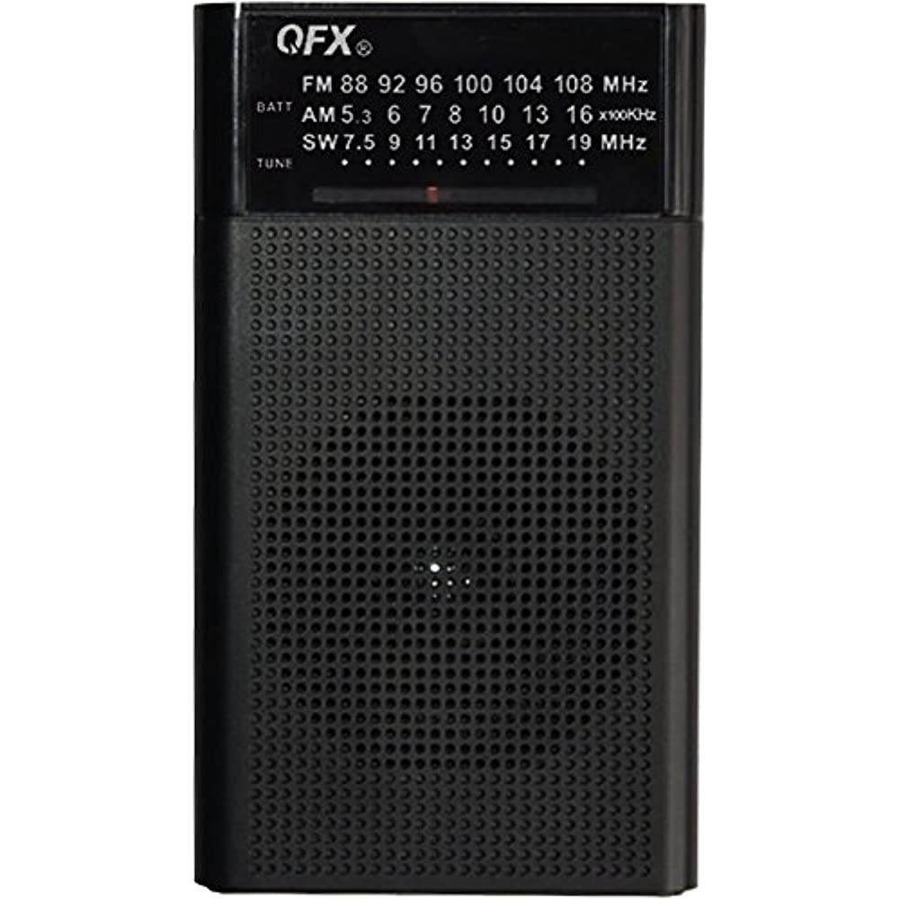 QFX R-35 AM/FM/SW 3 BAND RADIO